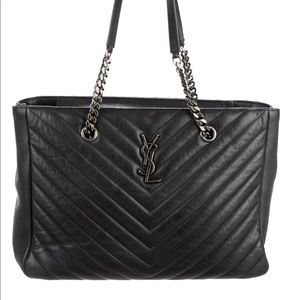 saint laurent matelasse shopper bag